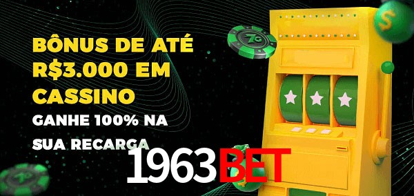 1963bet melhor bônus de depósito